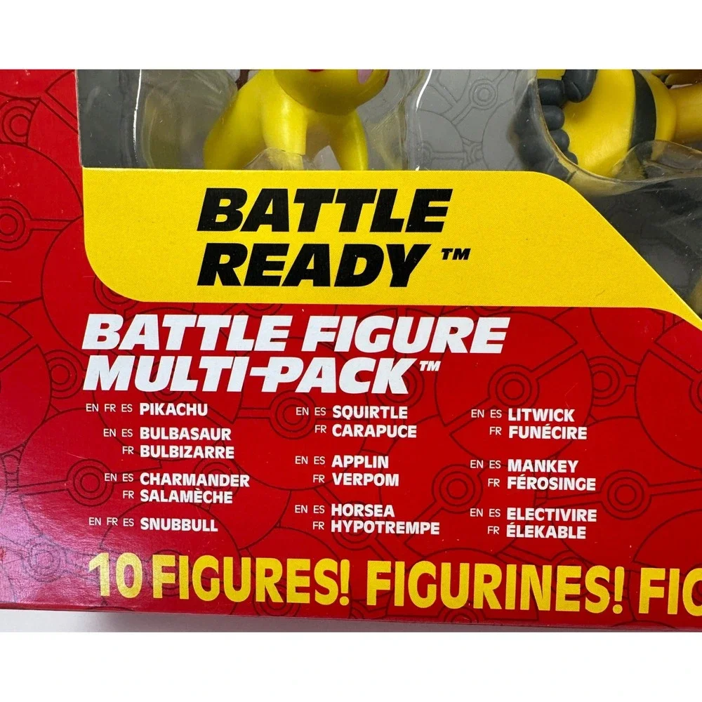 Pokemon Battle Figure Multi-Pack Kids 10 Figures Multicolor Pikachu Electivire‎